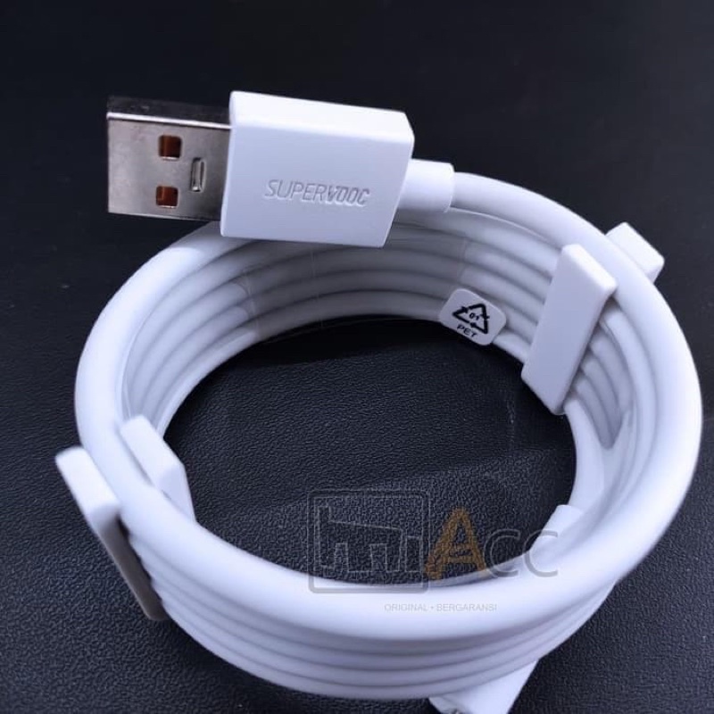 Kabel Data Cable Usb Oppo Type C Super Vooc Fast Charging - UA