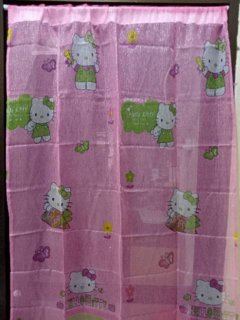 Kain Vitrase Gliter Transparan karakter/tirai pintu/jendela/pembatas ruang