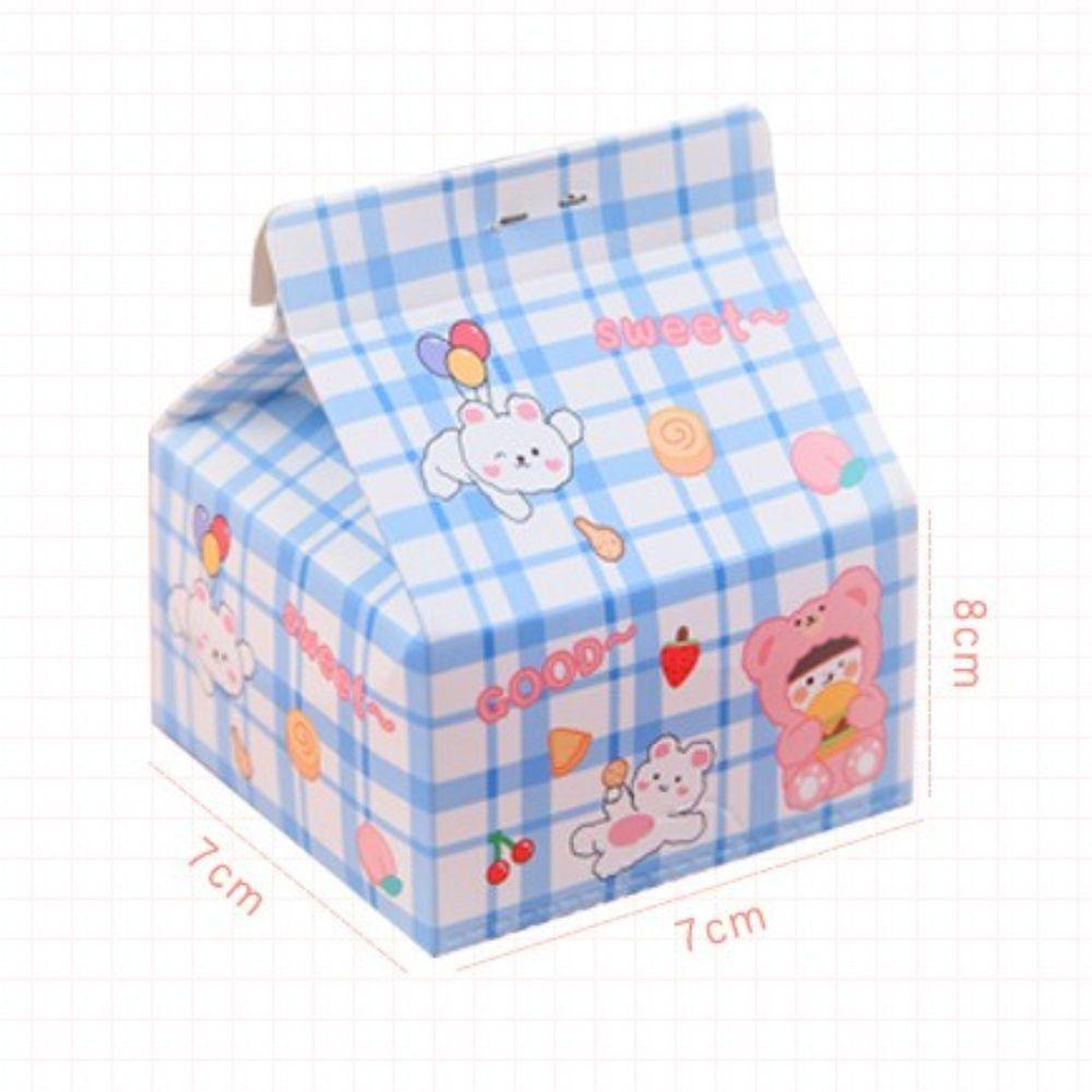 Lanfy Milk Carton Memo Pad Kawaii Bear Kantor Sekolah Rabbit To Do List Pesan Notes