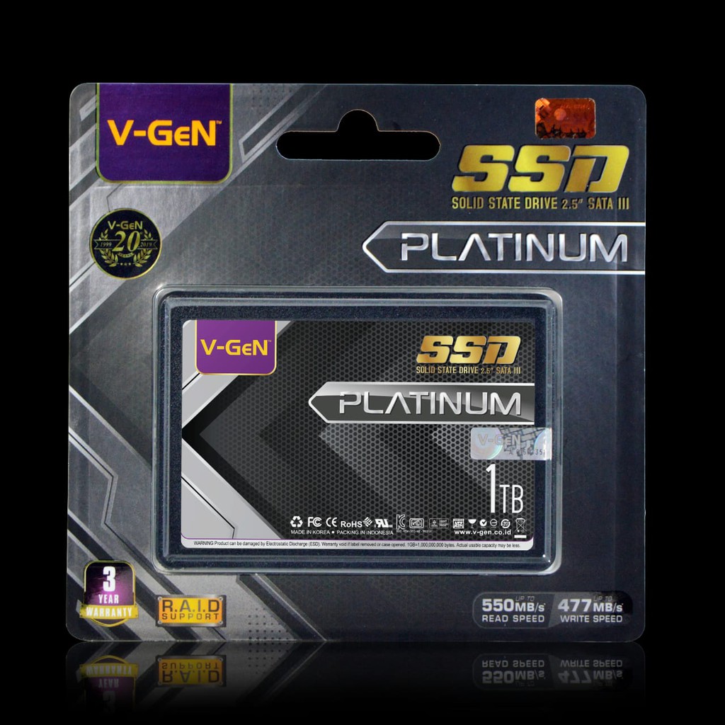 SSD Solid State Drive V-GeN 1TB SATA lll