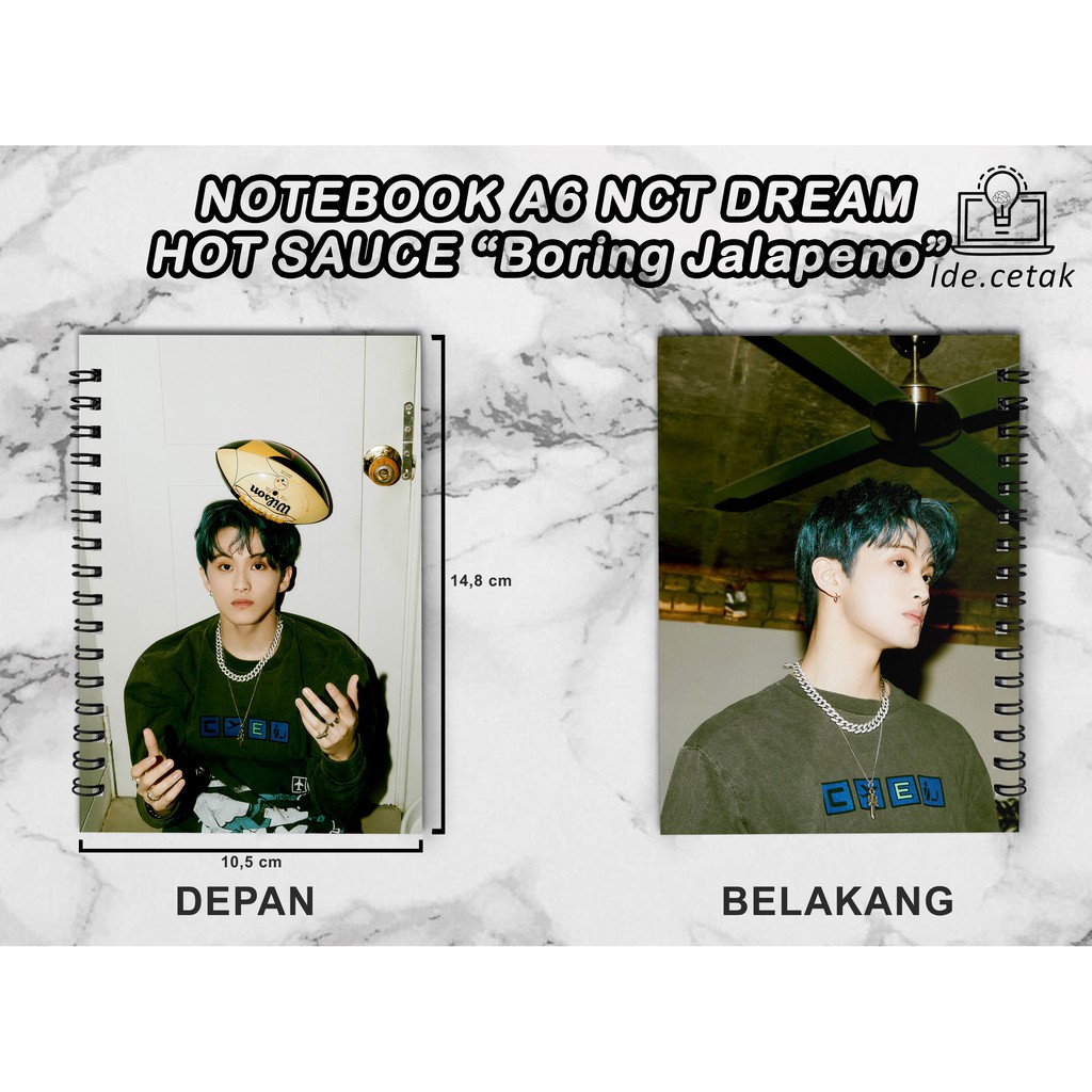 

Notebook NCT DREAM A6 Unofficial / Buku Catatan A6 / Notes Kpop Murah Isi 50 Lembar BACA DESKRIPSI