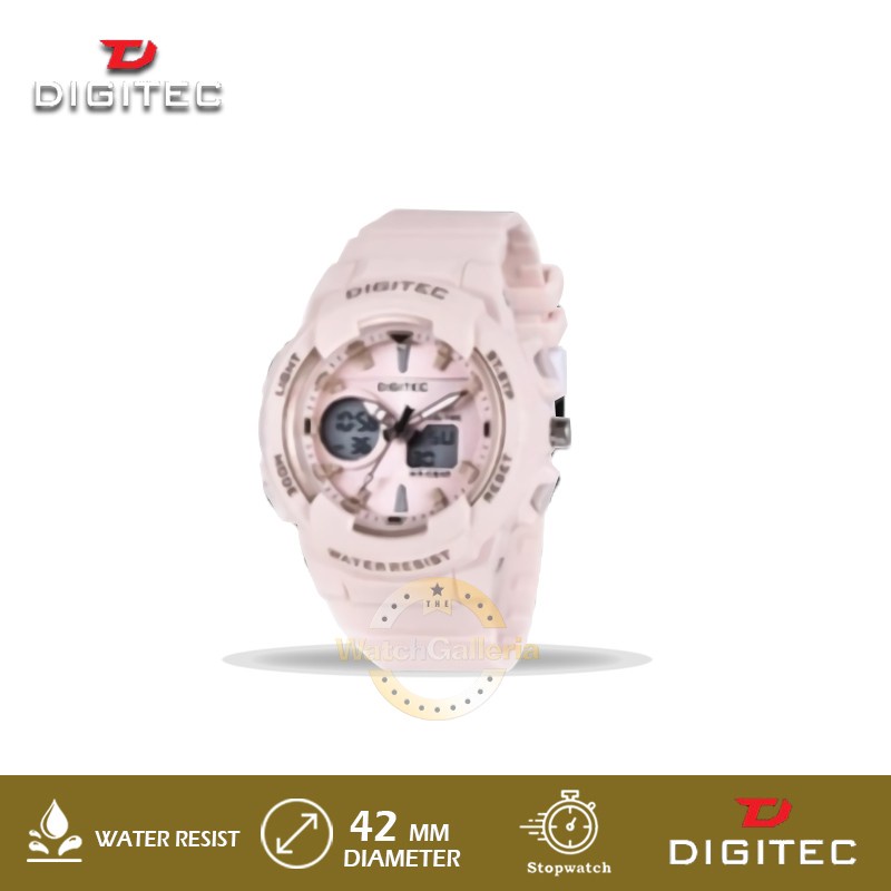 Jam Tangan Digitec Rubber BDA4130T BDA-4130T PK-12W