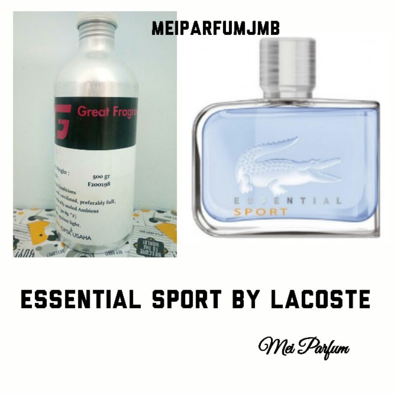 ESSENTIAL SPORT by LACOSTE 100 ml parfum bibit by GREAT FRAGRANCE