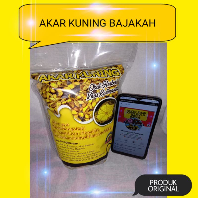 

500gr AKAR KUNING BAJAKAH