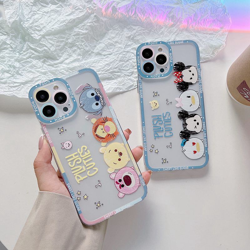 Lovely Winnie The Pooh Tigger Soft Case HP Realme C11 2020 2021 C20 C20A C21 C12 Narzo 20 C25 C21Y C25Y C15 5 5S 5i C3 8 Pro C35 C31 8i 9i Camera Protector Casing