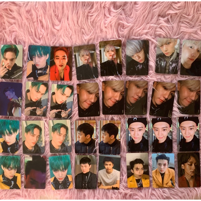 EXO PHOTOCARD OBSESSION X-EXO XEXO ALBUM PC KAI BAEKHYUN SEHUN CHANYEOL