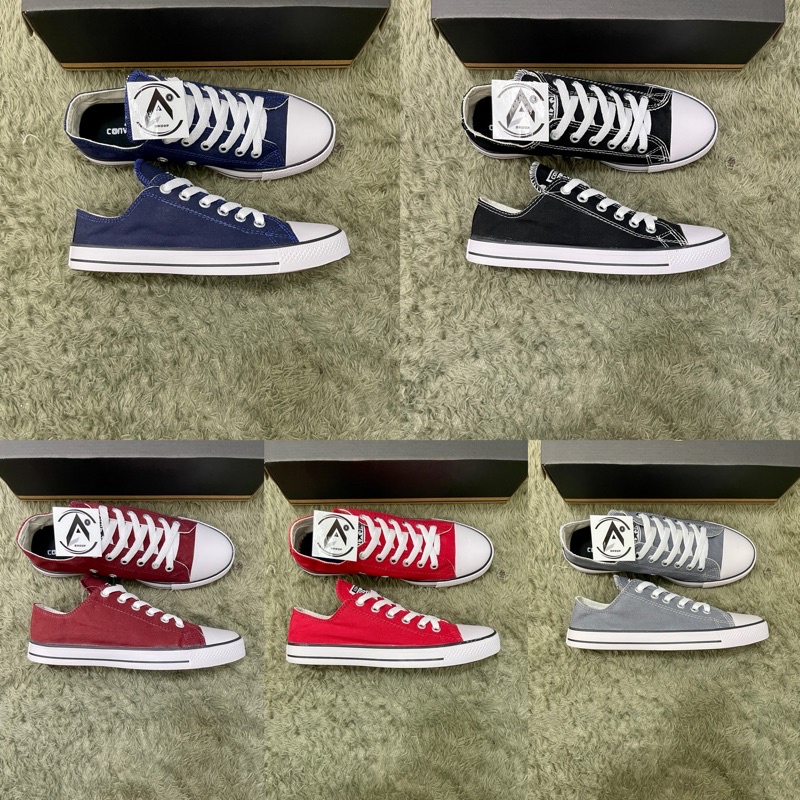 TERBARU!!!DISKON !! SEPATU CONVERS3 SNEAKER KASUAL  CLASIK/SEKOLAH/KULIAH PRIA WANITA +BOX