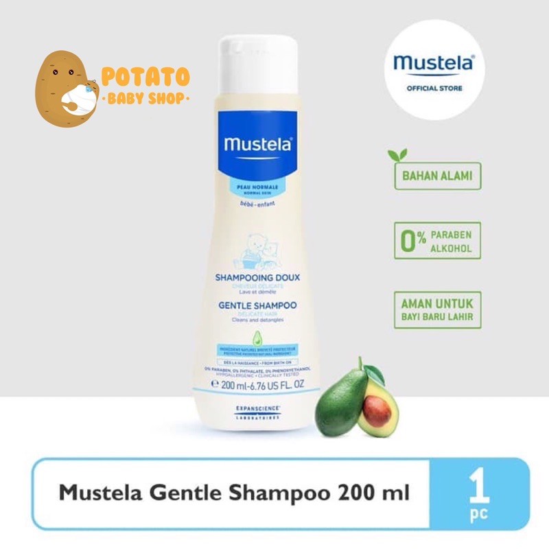 Mustela Bebe Gentle shampoo / Shampo bayi