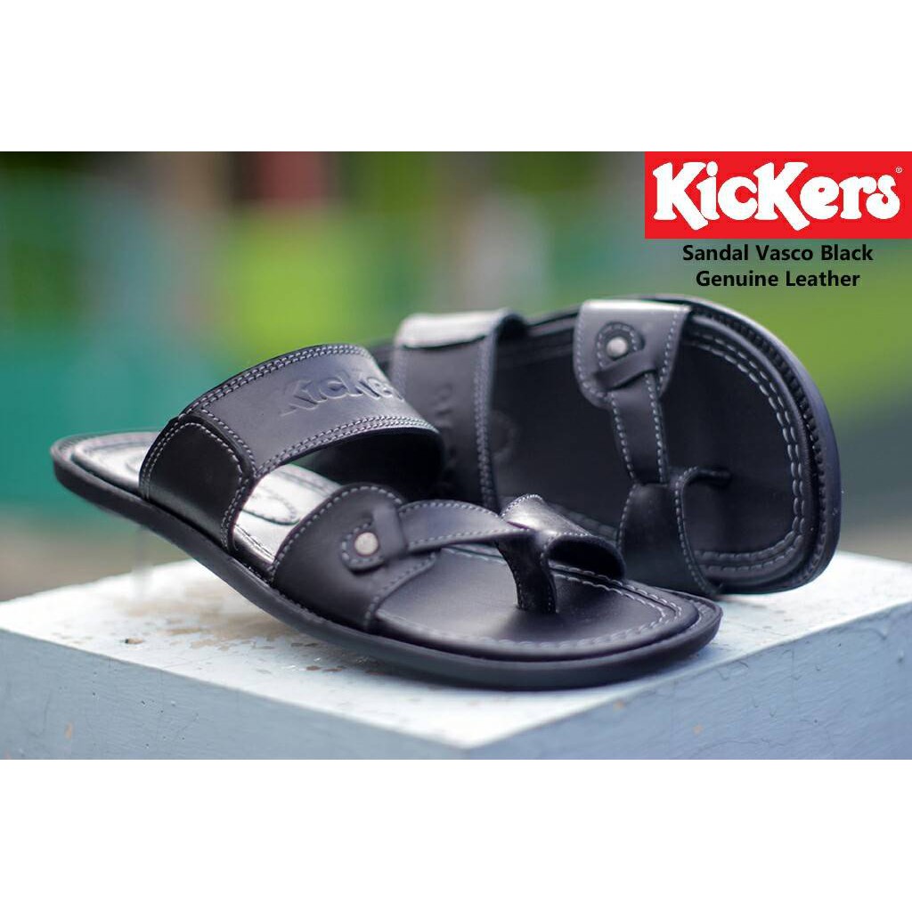 Sandal Pria Santai Kasual Sandal Casual Jalan Kerja Sol Empuk Original Laki Cowok Kulit Kickers Vasc
