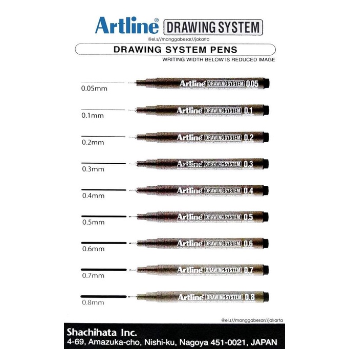 

Pendrawing- Artline Drawing System 01 Blue ( Drawing Pen ) Terjamin -Drawing-Pen.