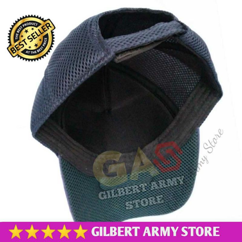 TERBARU Topi Army Pria jaring logo Infanteri Murah GILBERT ARMY STORE   TNI Topi lapangan Militer