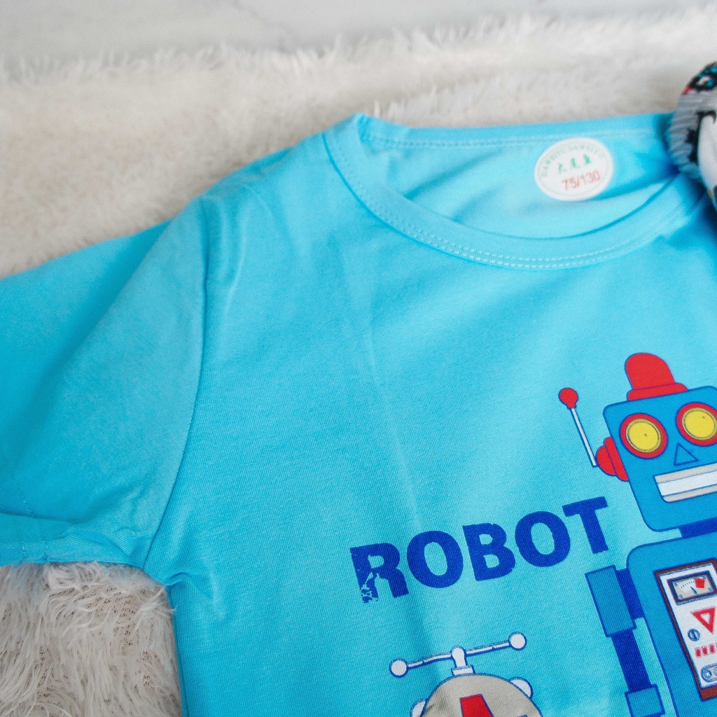 FERGORI Setelan Baju Anak dan Celana 105 ROBOT