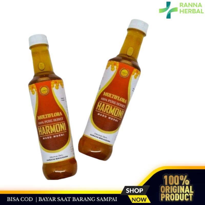 

Madu Multiflora 500 Gram Madu Murni Harmoni Pure Honey Asli Original