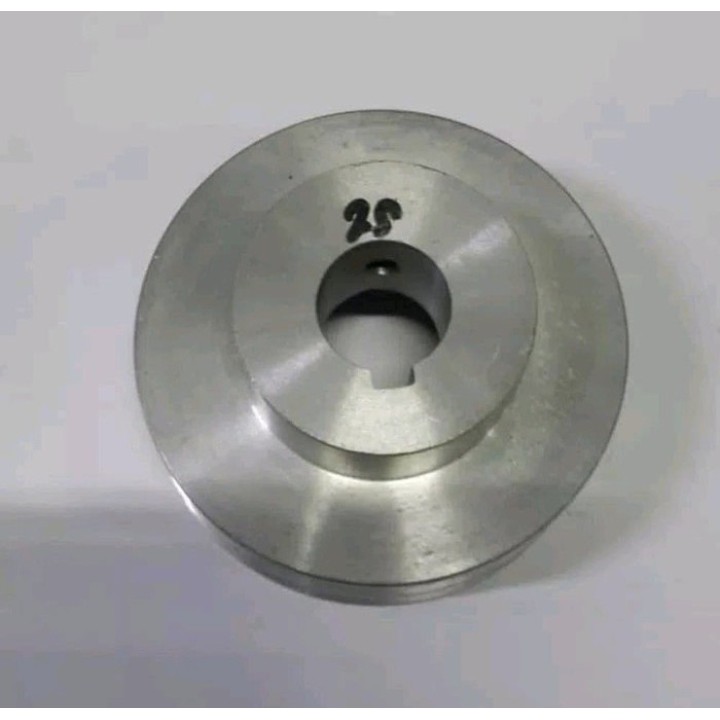 Pully A1 x 4 inchi As 0, 8, 10, 12, 14, 15, 16, 17, 18, 19, 20, 22, 24, 25, 1&quot;, 28, 30, 32 mm 1 inch Pulley Alumunium A1 x 4&quot; Puli A1x4&quot; Pulli A1x4 Poli A 1x4&quot; A 1x4 Allumunium Aluminium Polli All A1 4&quot; AS Buntu lobang lubang