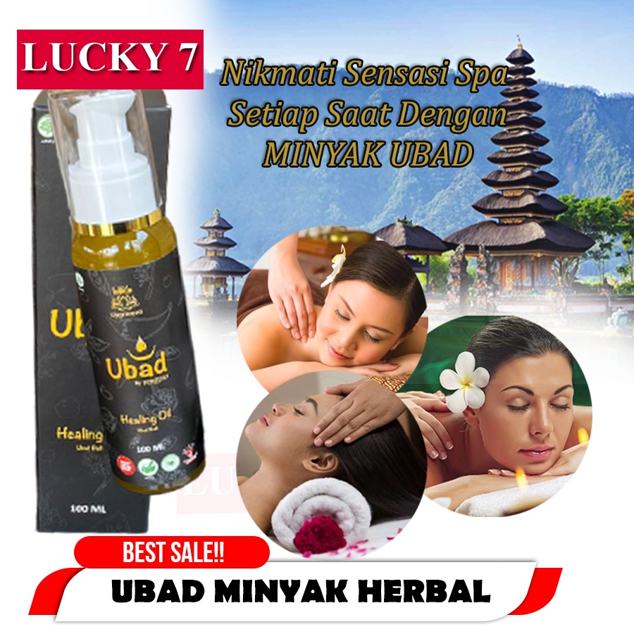 DBEST - [ BAYAR TEMPAT ] ASLI 100% MINYAK BALUR HERBAL UBAD BALI HEALING OIL BY PURIFUKU