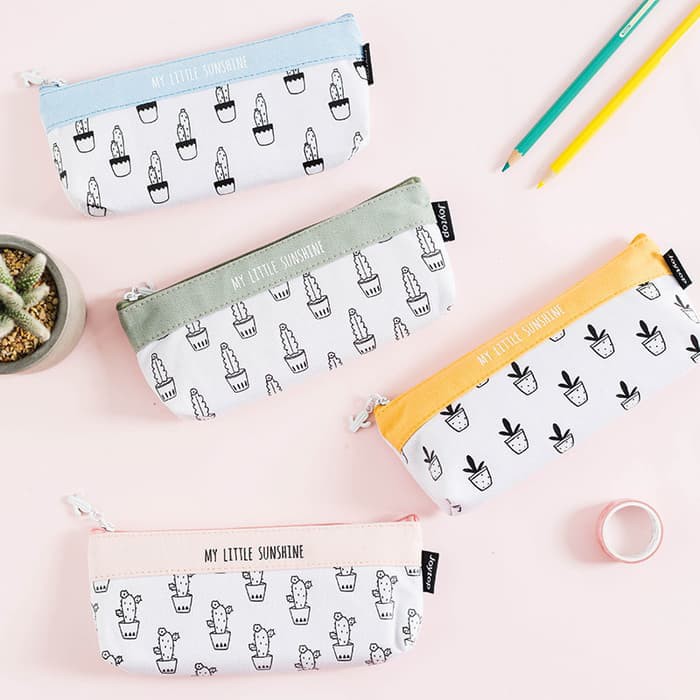 

My Little Sunshine Canvas Pencil Case Kotak Tempat Pensil Lucu Murah