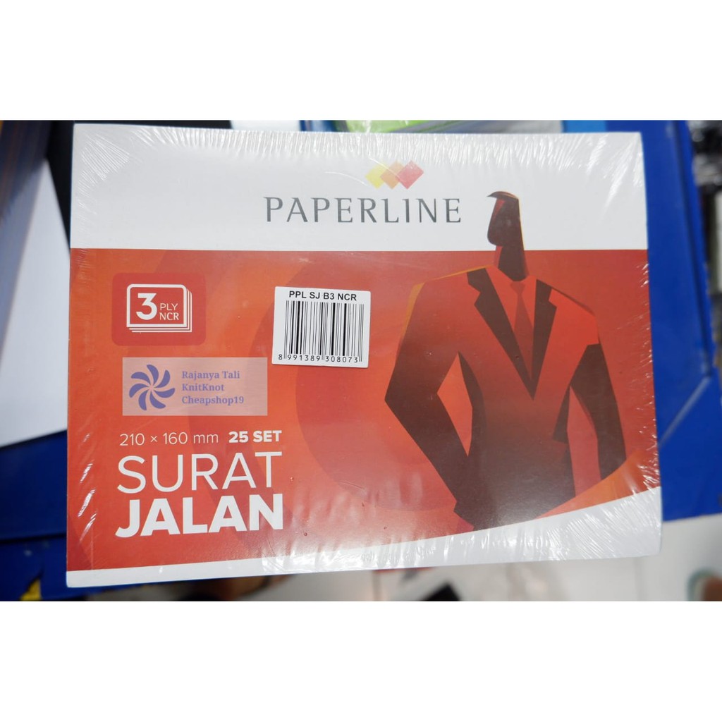 

Surat Jalan PAPERLINE Besar NCR 3 Rangkap Ply Isi 75