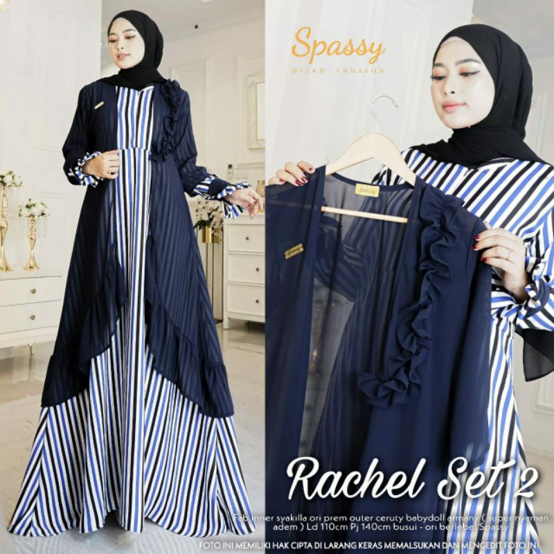 RACHEL SET by A&L/ GAMIS TERBARU SET OUTER