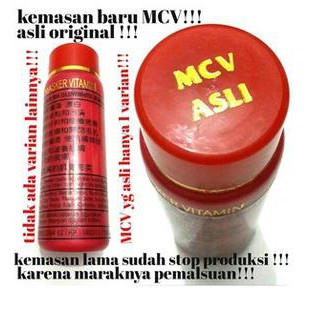Jual Mcv Asli / Botol Merah / Masker Glowing Bpom Original / Masker Cair Berkualitas
