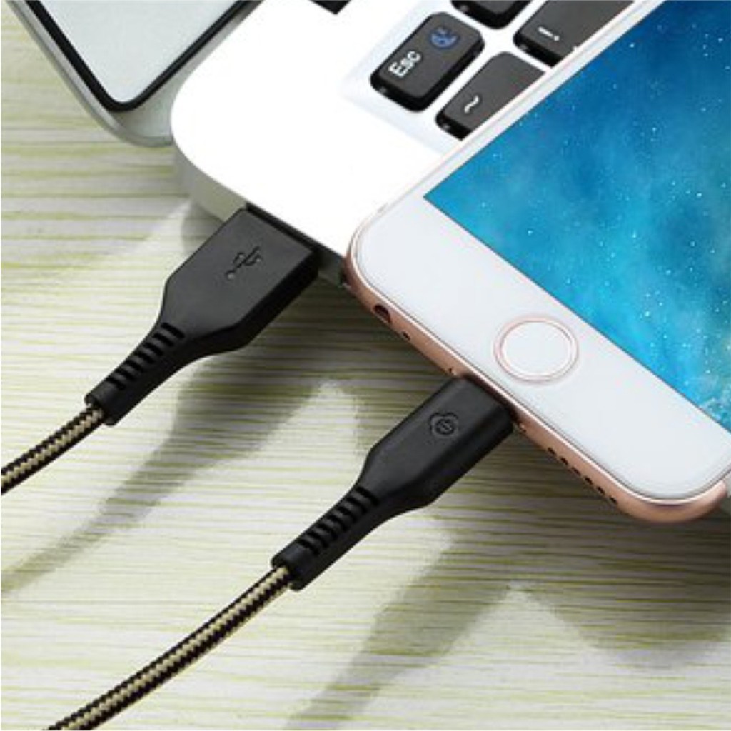 KABEL USB TOTU COOL SERIES SHORT 5 / 5S / 6 LIGHTNING