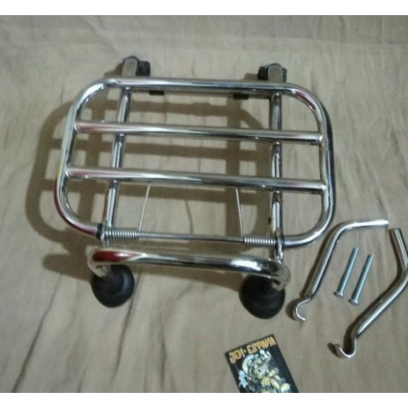 front rack Vespa PX.exel.super.sprint.ps aksesoris vespa.