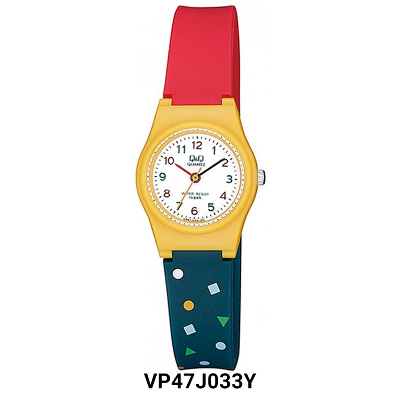 Q&amp;Q VP47 Series Analog Original Watch ukuran kecil 24mm - Jam Tangan Wanita - Karet