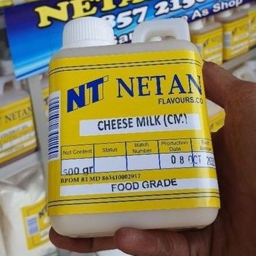 

NETAN CHEESE MILK 500gram ( VANILI )