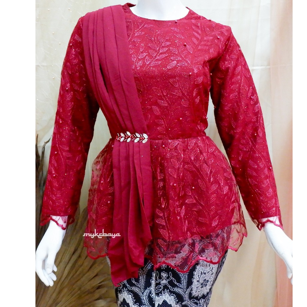 Aksesoris Kebaya / Selendang Kebaya / Selendang Tule Pundak