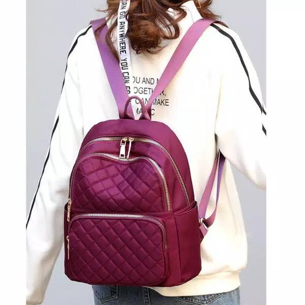 ➴ Promo 11.11 Tas Ransel Wanita Model CHIBAO Backpack | Chibao Besar | Tas Ungu | Tas Merah | Tas Na