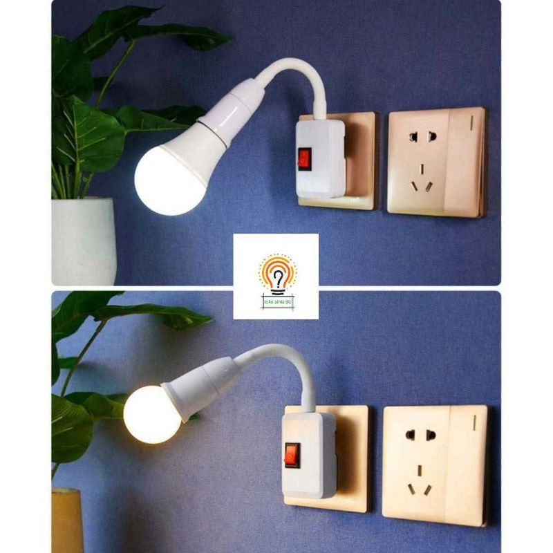 Fiting Lampu Flexible Fiting Lampu Colok Fiting Lampu Tidur Lampu Belajar