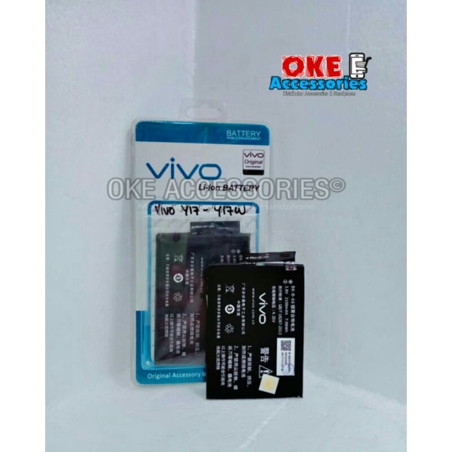 Baterai/Batre/Battery HP Vivo Y17 / Y17W / BK-B-66