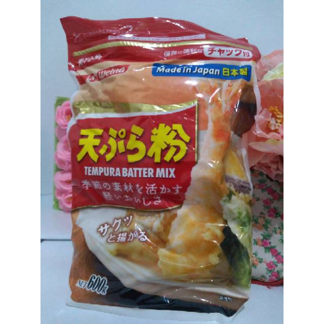 

Welna tempurako tepung tempura Jepang 600gr