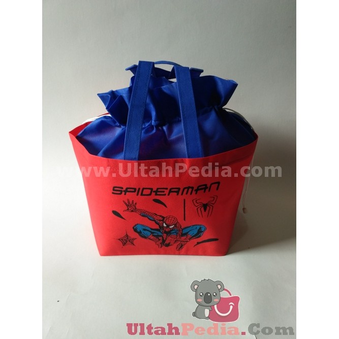 

Tas Ulang Tahun | Souvenir Ultah | Tas Anak SERUT Karakter KARTUN - SPIDERMAN