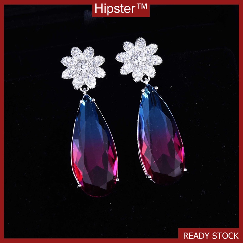 Versatile Personality Ins Silver Pin Earrings