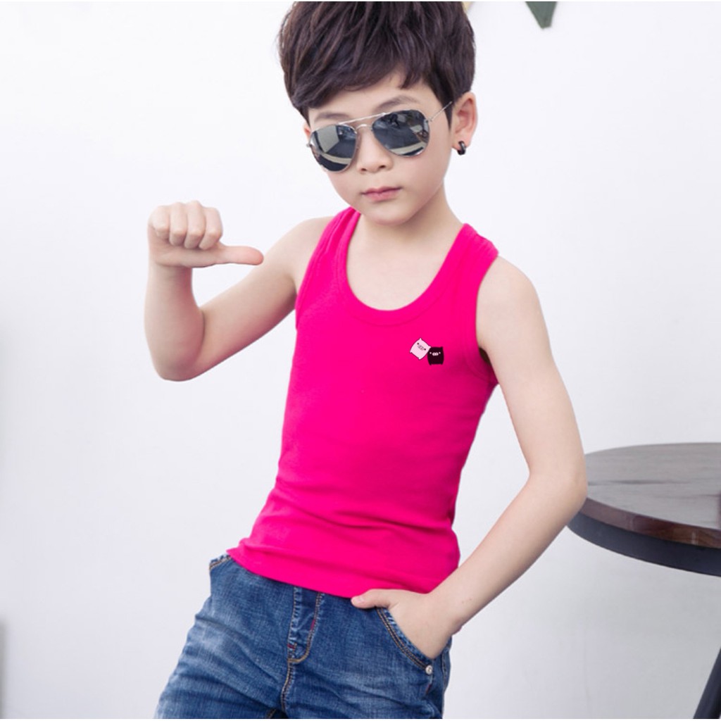 Kaos Dalam anak anak laki laki perempuan bahan katun premium