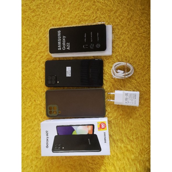 samsung a22 ram 6 internal 128gb second