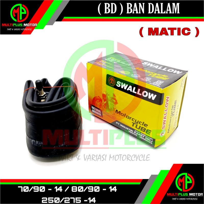 Ban dalam SWALLOW matic depan belakang MIO,BEAT,VARIO,SPACY,SCOOPY,250/275-14,70/90-14,80/90-14
