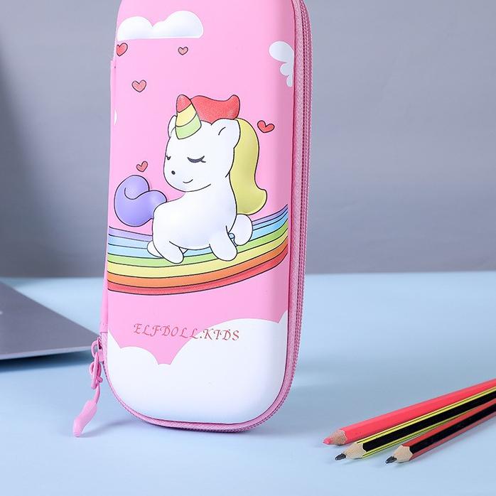 

Miliki - Kotak Pensil Unicorn Karakter Tempat Pensil Unicorn Anak Paud TK SD ala Smiggle Kualitas Import kado anak perempuan!..