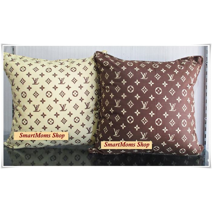 Dijual SARUNG BANTAL SOFA MINIMALIS   SBK SET   KURSI   LV BROWN Limited