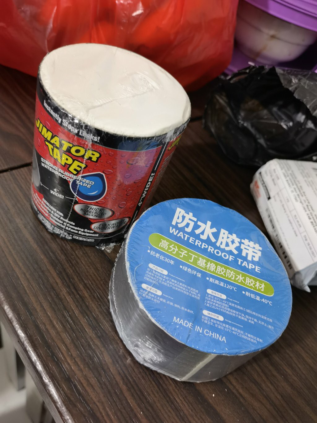 Lakban Anti Bocor Aluminium Foil Warna Jumbo Kuat Anti Air Bentuk Roll Dan Penambal Bocor