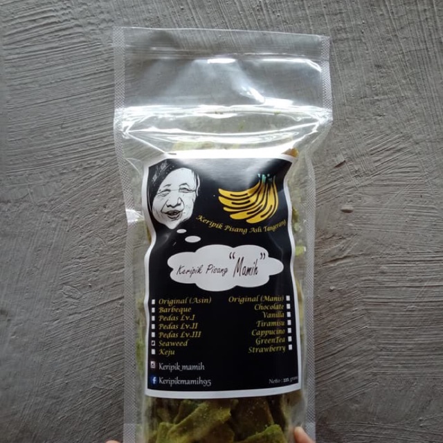 

Keripik Pisang Mamih Seaweed