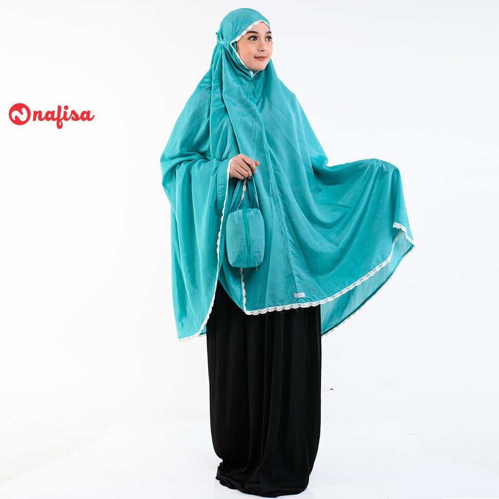 Mukena Polos Nafisa Najrania | Mukena Katun One Set Mukena Kualitas Premium Mukena Original Nafisa