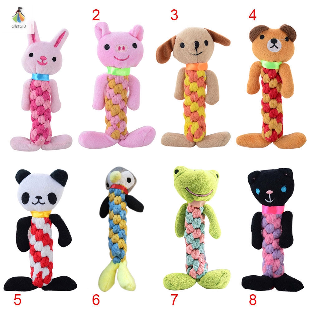 rope teddy bear dog toy