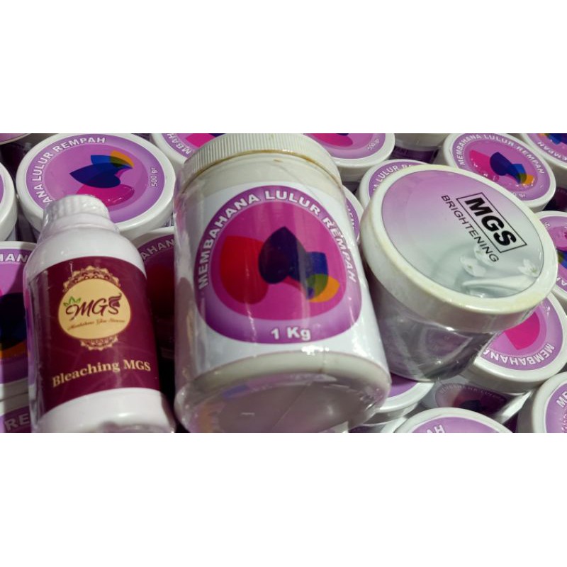 SCRUB 1 kilo, BRETENING MGS SETENGAH KILO, BLECING ISI 250 ML