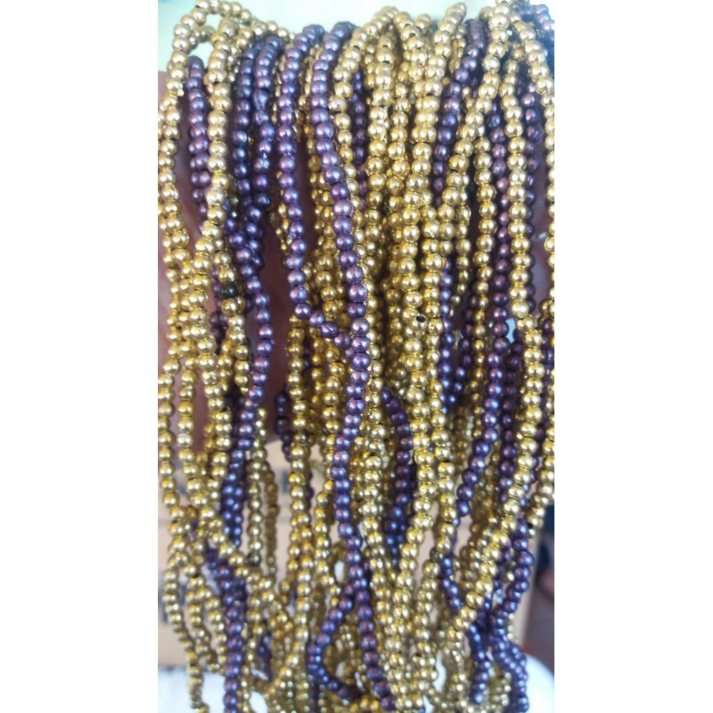 

Diskon Manik Manik Plastik Motif Bulat 2 Mm Gold Dan Ungu ( 1 Renteng ) Juara
