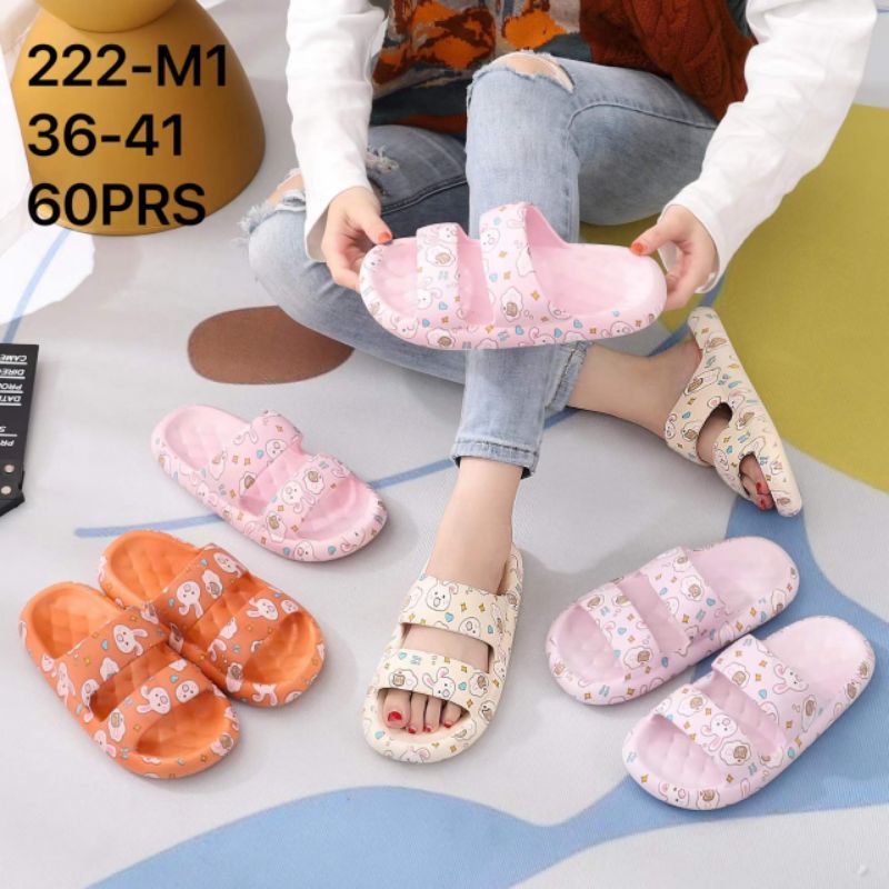 New BLC 222 Sandal Jelly Evangelista Polos/Motif Bacadeskripsi