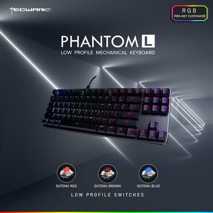 Tecware Phantom L (Mechanical Outemu Brown Switches)