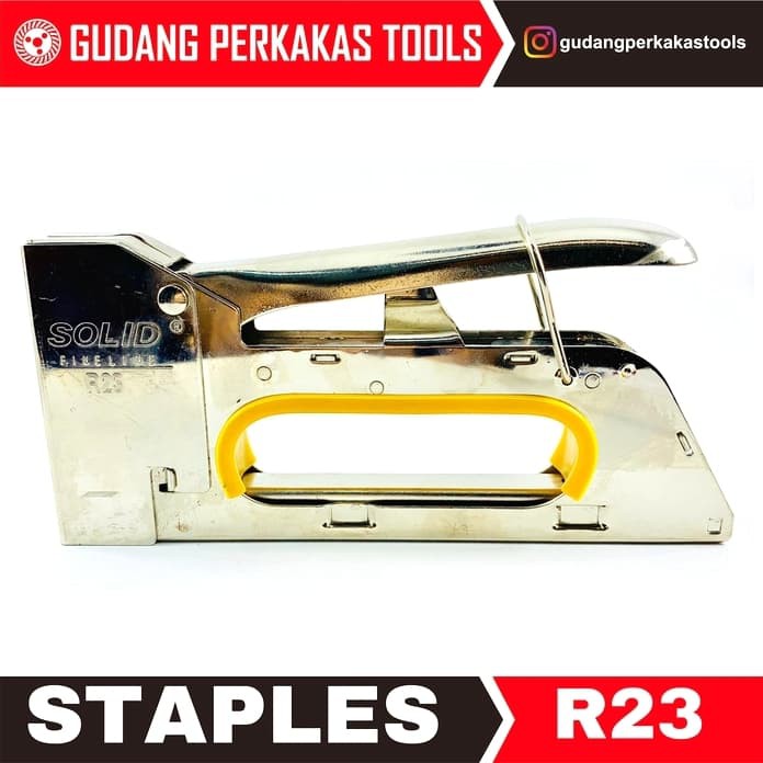 

SBO Staples Tembak/ Staple Gun/ Gun Tacker Tipe R23, utk isi uk 6mm dan 8m TUNGGU APALAGI