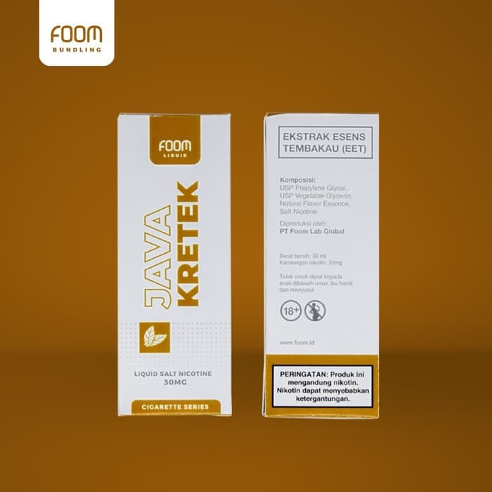 Foom Java Kretek Salt Nic 30ml 30mg