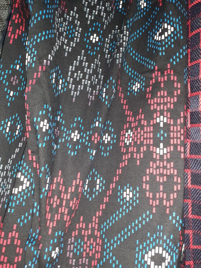 Ameliashop16 Kemeja Batik Songket Snow M L Xl Xxl Xxxl Premium